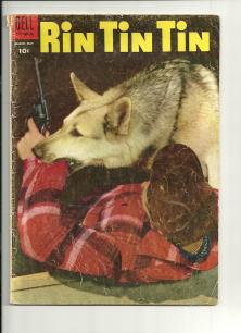 1955 Rin Tin Tin Comic Cover